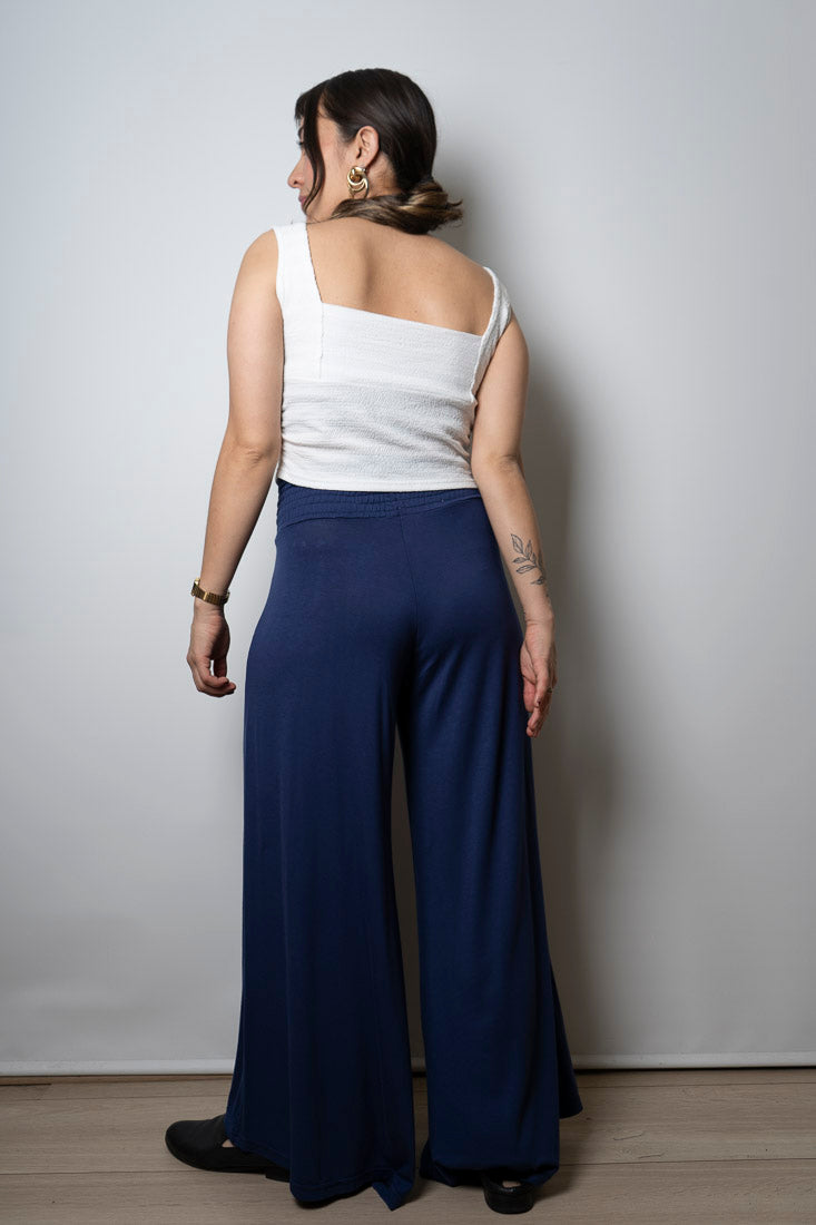 Pantalón algodón - Confección nacional - Azul