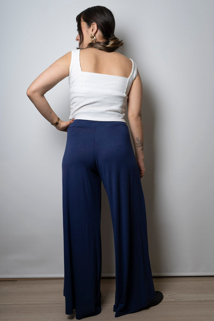 Pantalón algodón - Confección nacional - Azul