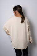Polera algodón - Milan - Crema