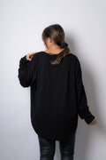 Polera Milan - algodon- Negro