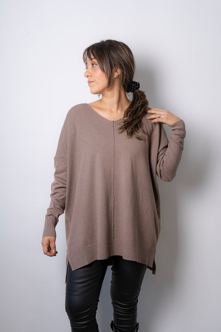 Sweater Laica - Cafe chocolate