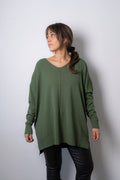 Sweater Laica - Verde oliva