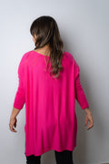 Polera Colomba -algodón - Fucsia