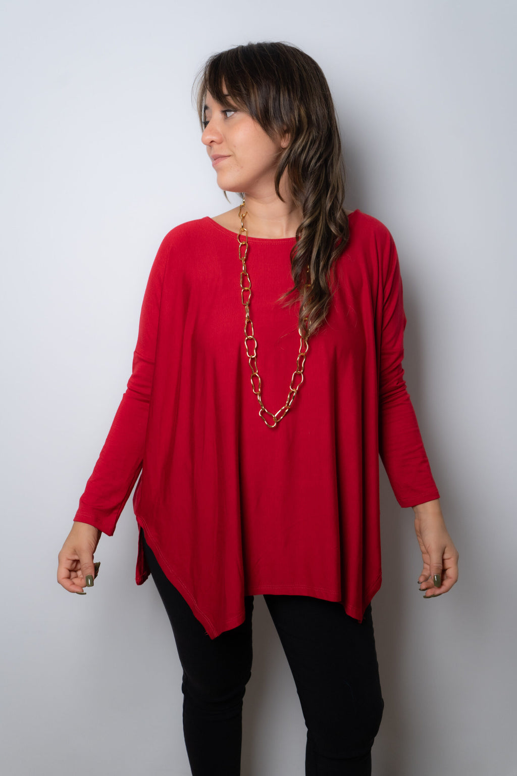 Polera Colomba -algodón - Rojo