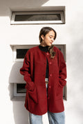 Chaqueton Lana Lili - Rojo italiano