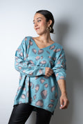 Chaleco Amapola - Turquesa