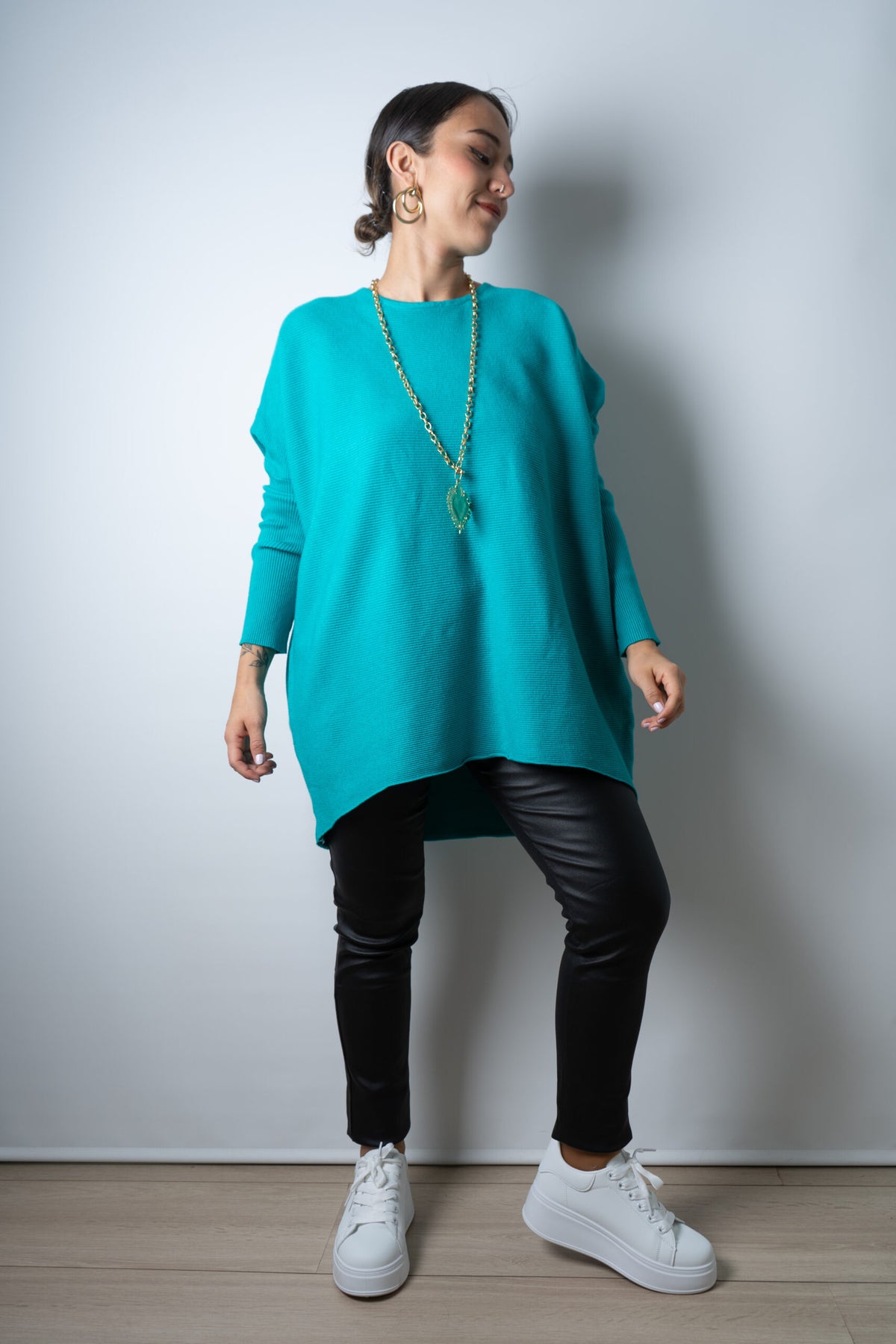 Sweater Mila - Turquesa