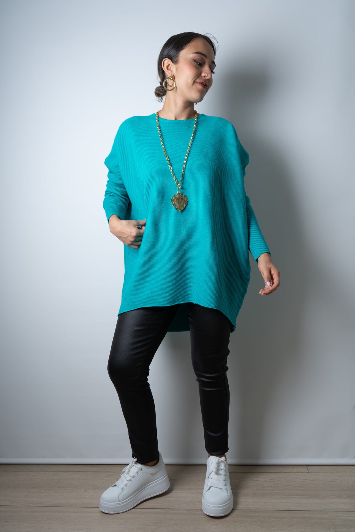 Sweater Mila - Turquesa