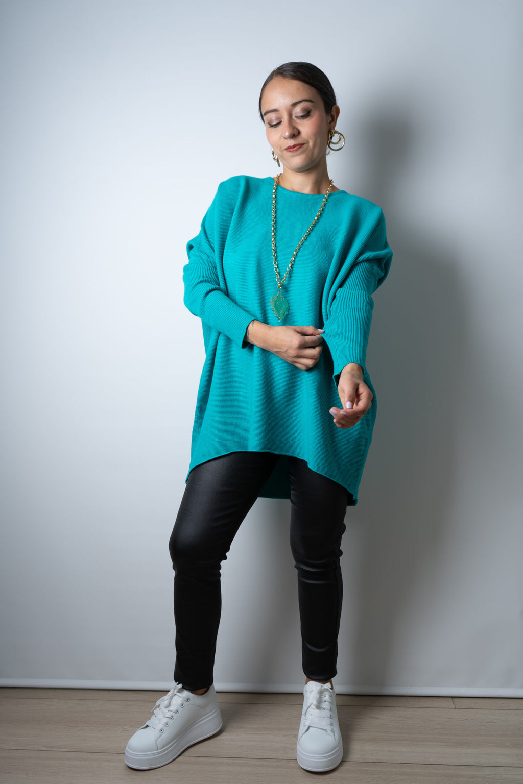 Sweater Mila - Turquesa
