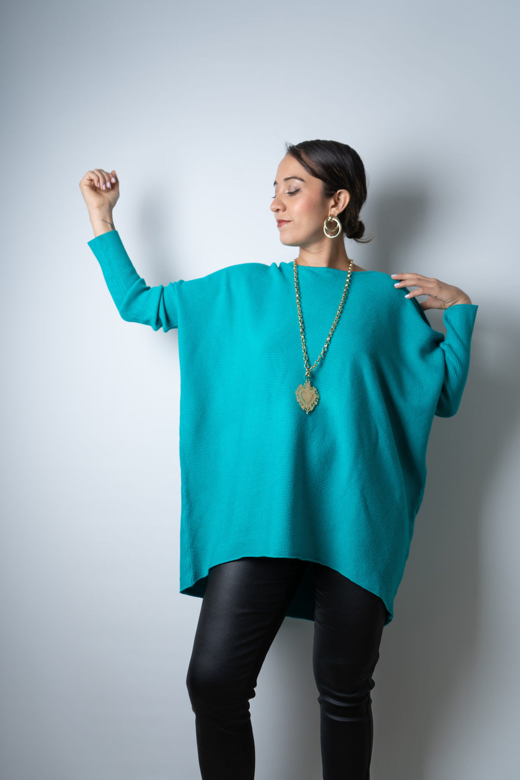 Sweater Mila - Turquesa