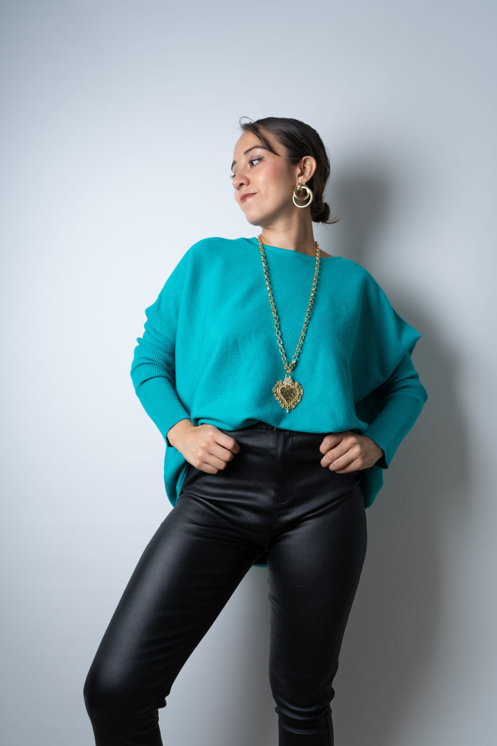 Sweater Mila - Turquesa