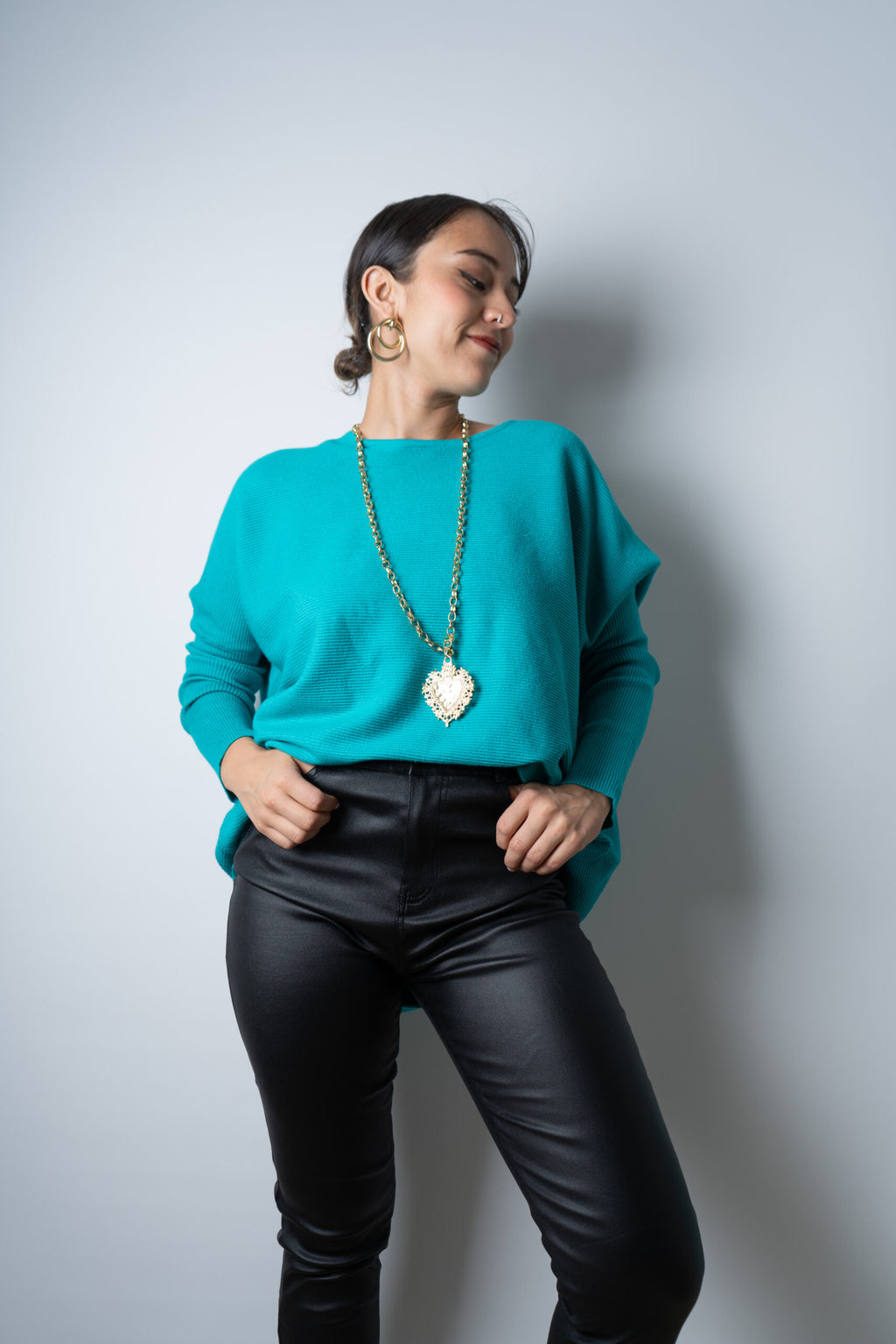 Sweater Mila - Turquesa