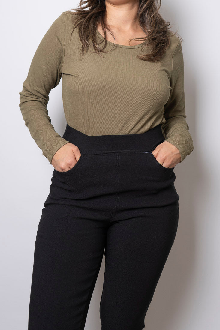 Pantalon Calza - Negro
