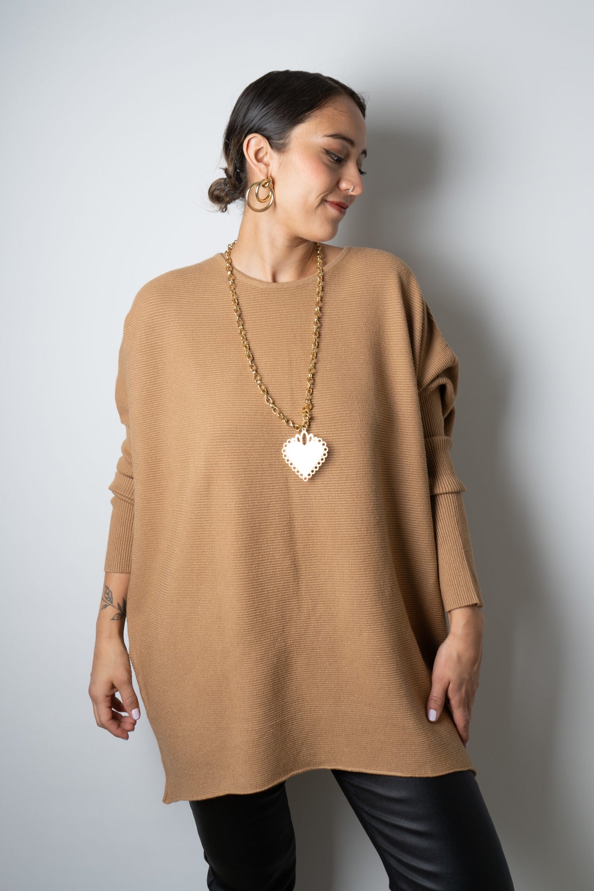 Sweater Mila -  Café claro