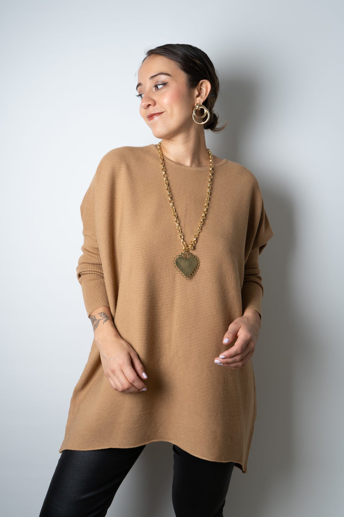 Sweater Mila -  Café claro