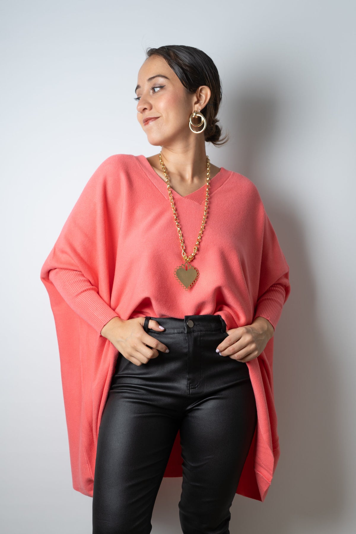 Sweater  Ema - Coral