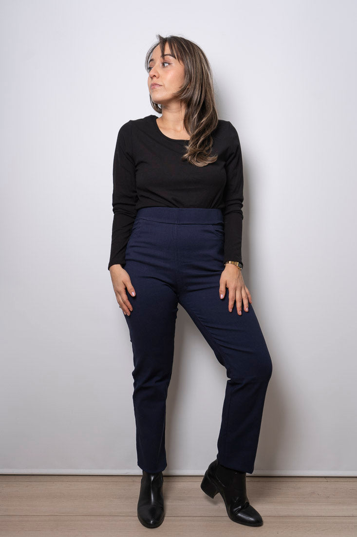 Pantalon Calza - Azul