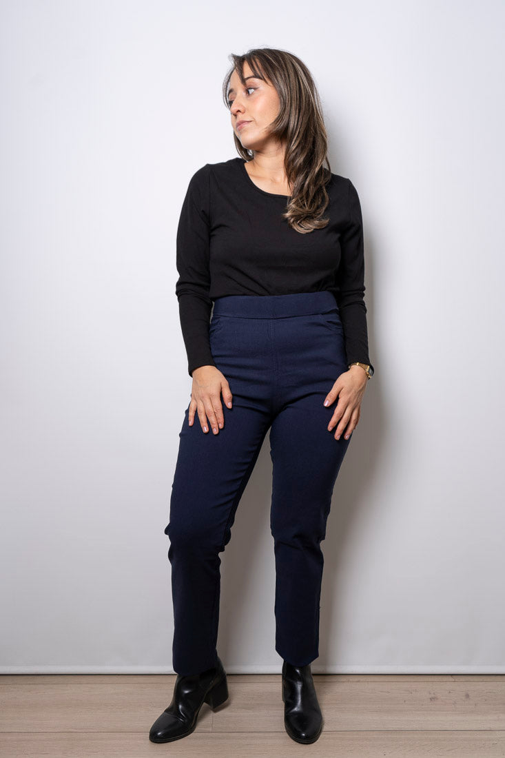 Pantalon Calza - Azul