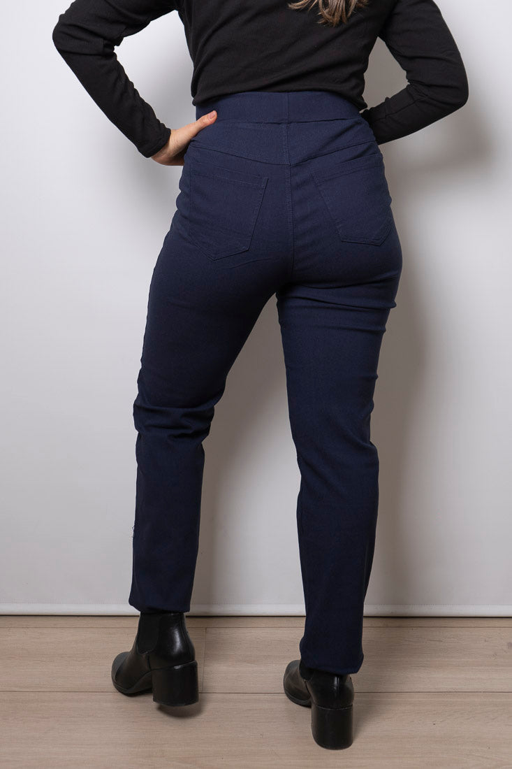 Pantalon Calza - Azul