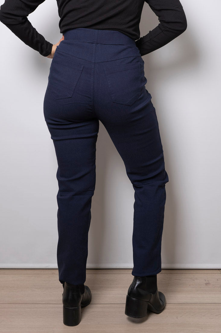 Pantalon Calza - Azul