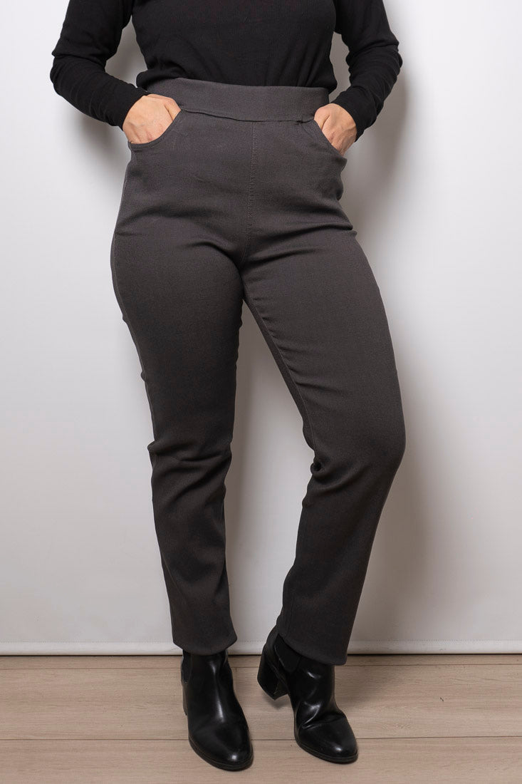 Pantalon Calza - Gris