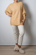 Sweater brillante Flora - Amarillo