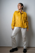 Chaqueta ECOCUERO - Amarillo