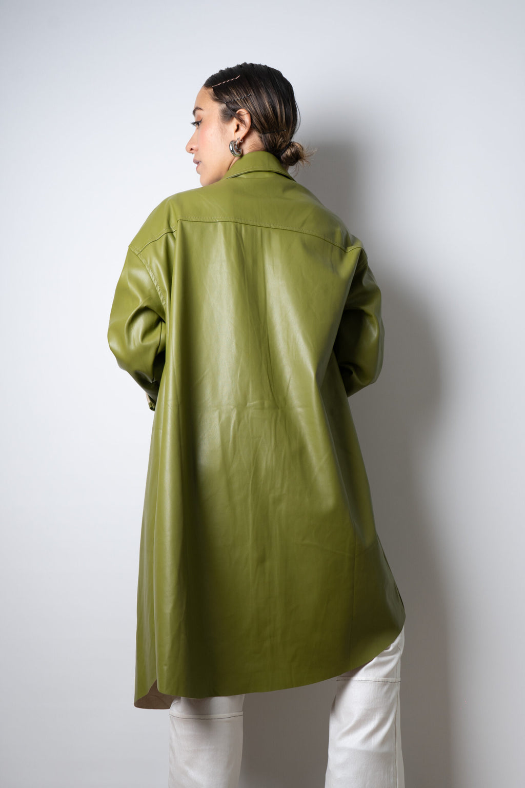 Chaquetón ECOCUERO - Verde
