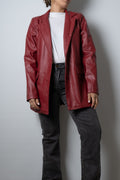 Blazer Ecocuero - Rojo