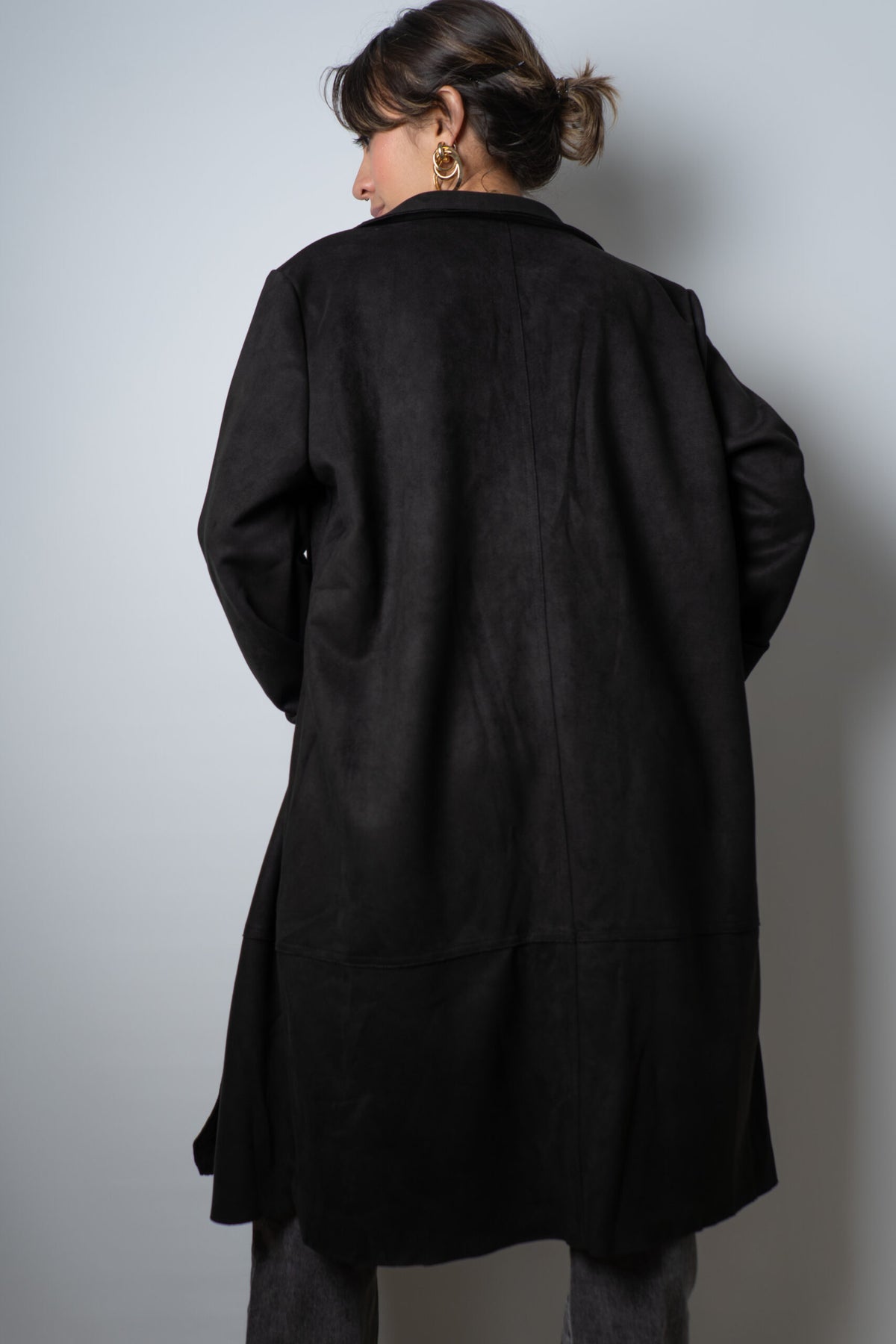 Chaqueta Gamuza - Negro