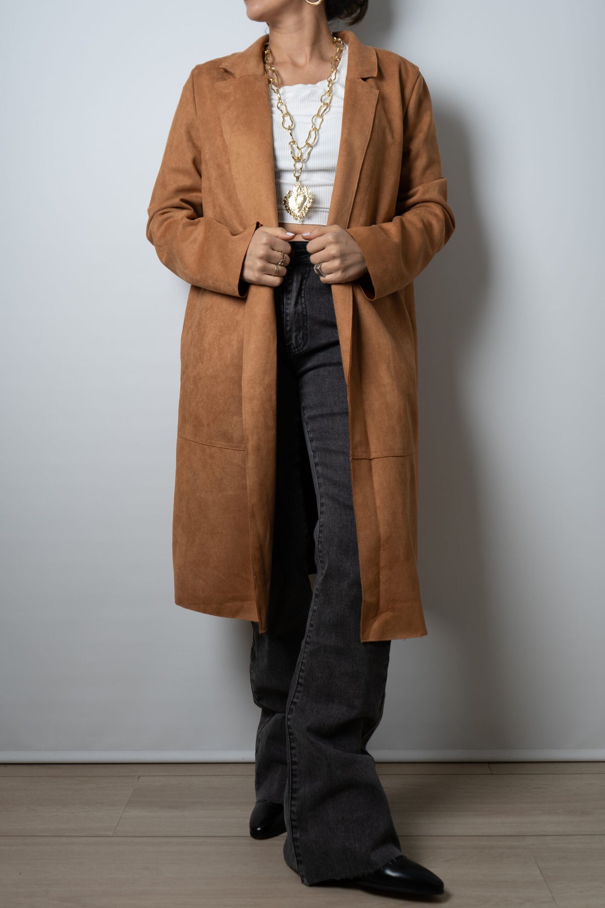 Chaqueta Gamuza -  Café Camel