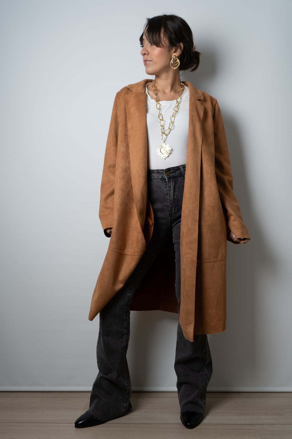 Chaqueta Gamuza -  Café Camel