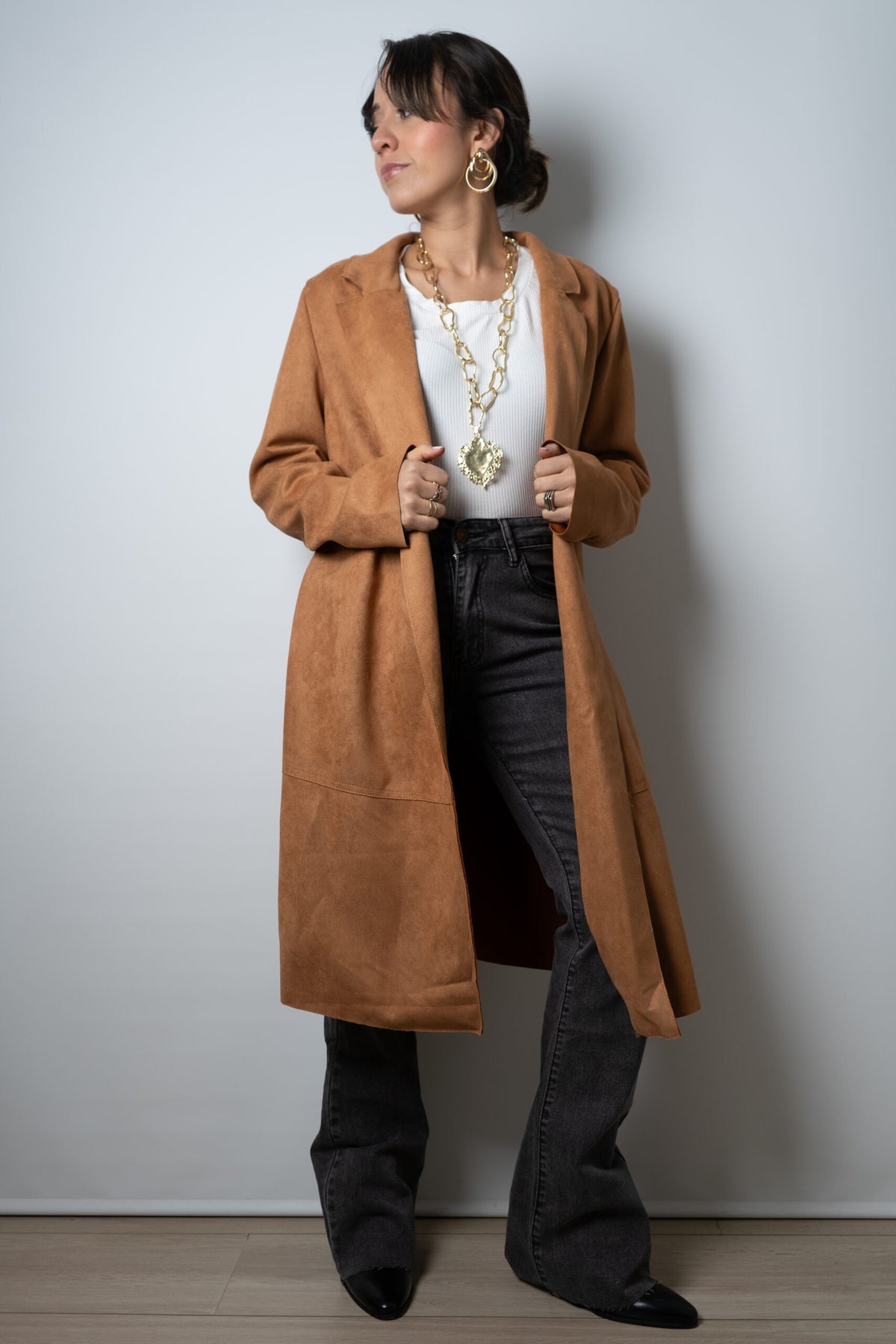 Chaqueta Gamuza -  Café Camel