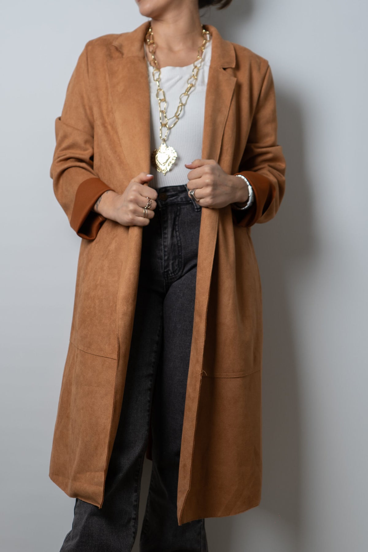 Chaqueta Gamuza -  Café Camel