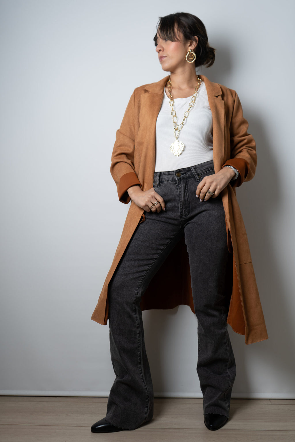 Chaqueta Gamuza -  Café Camel