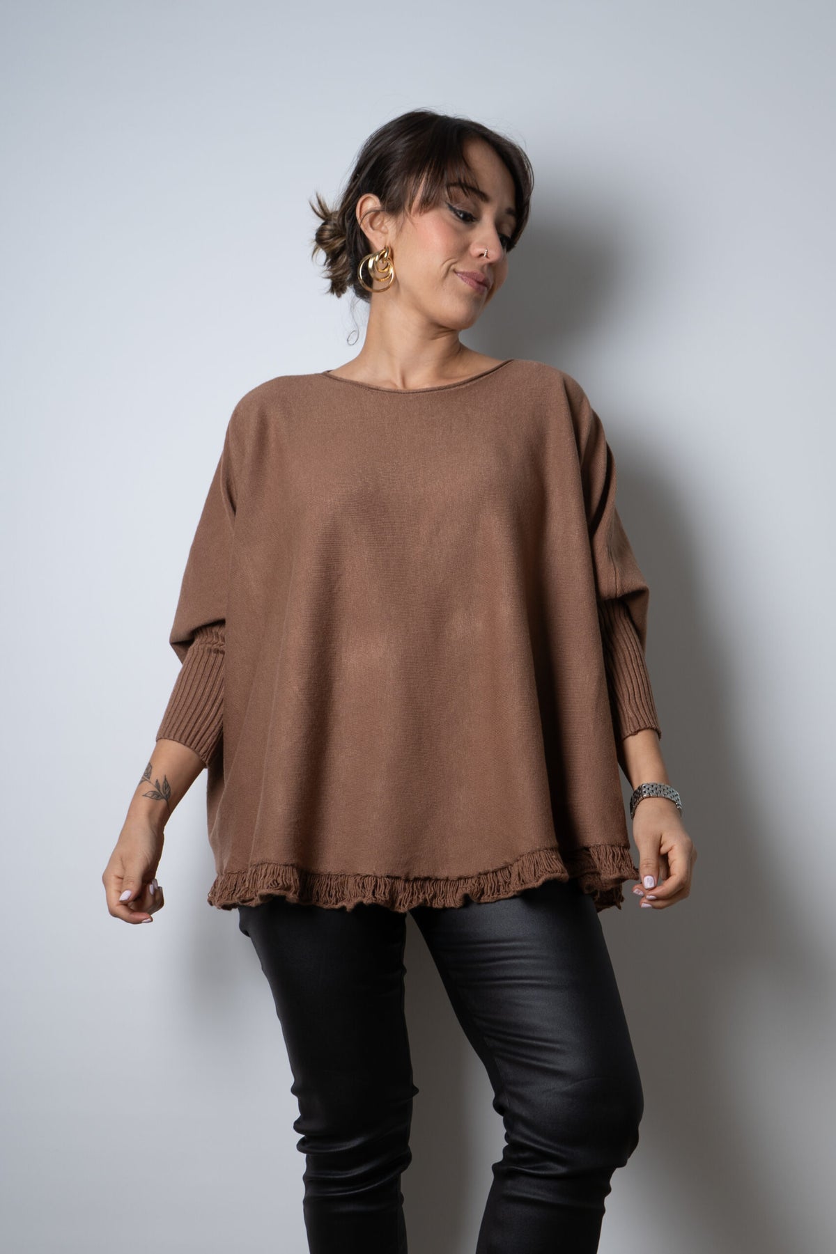 Sweater LORENZA - Café
