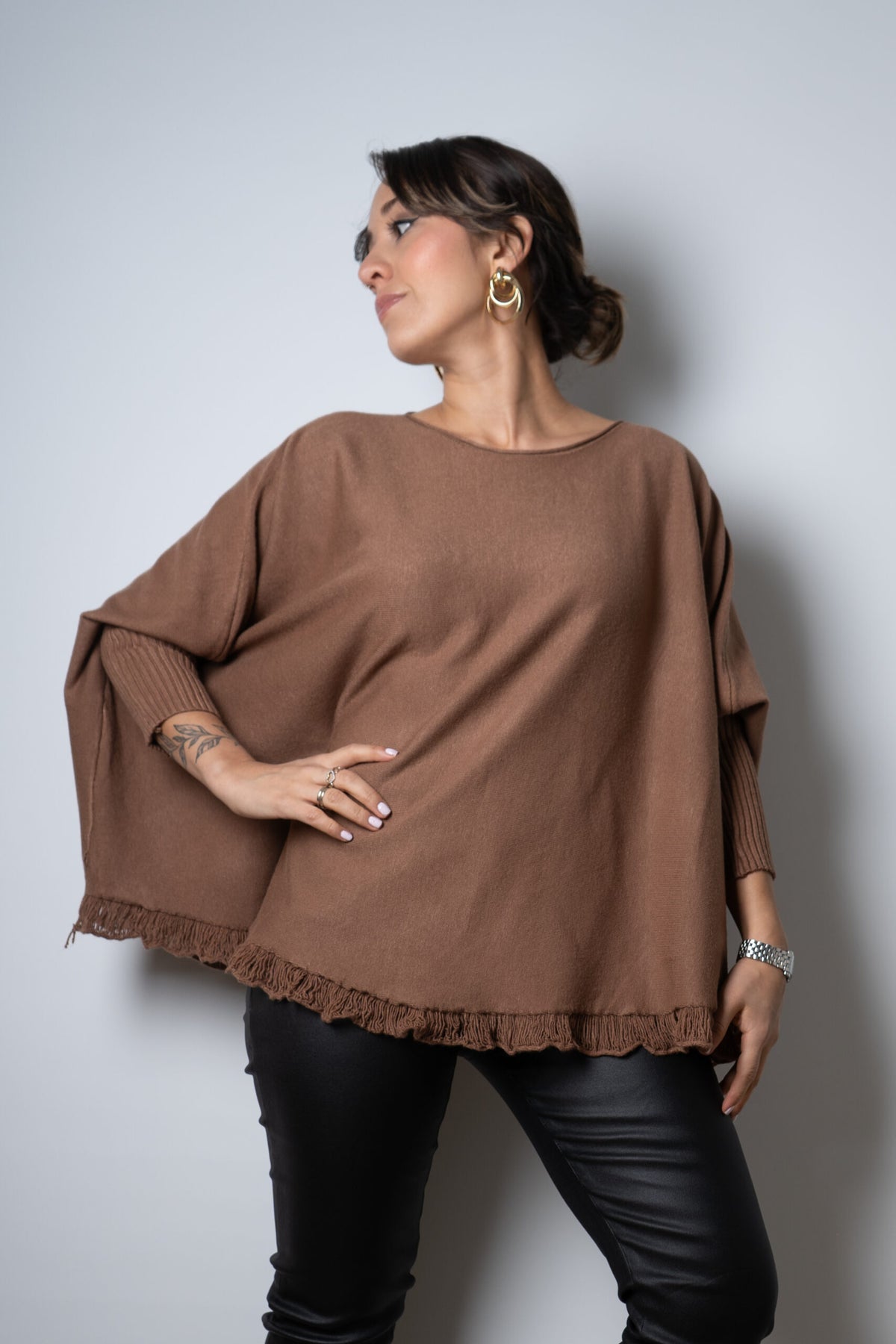 Sweater LORENZA - Café