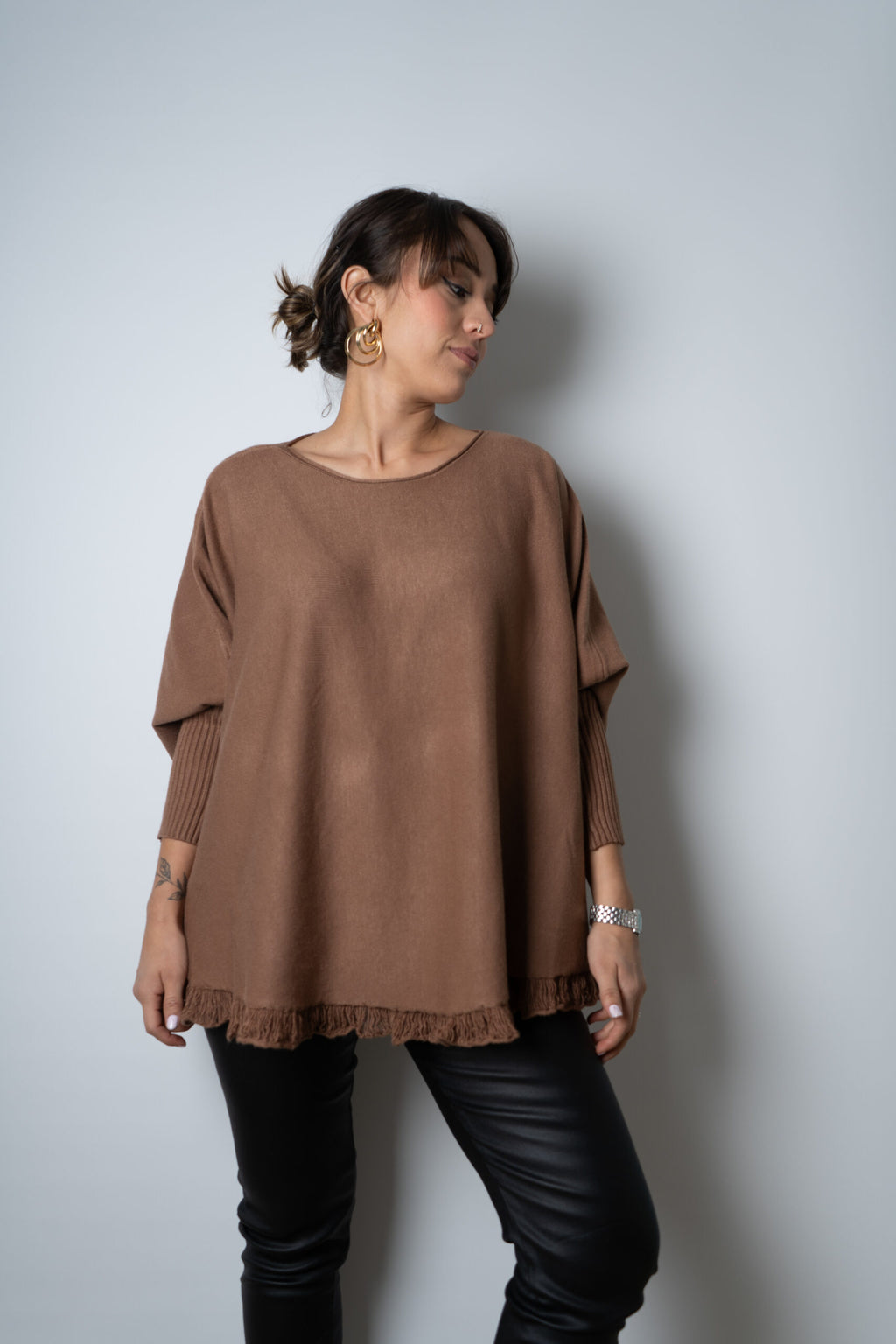 Sweater LORENZA - Café