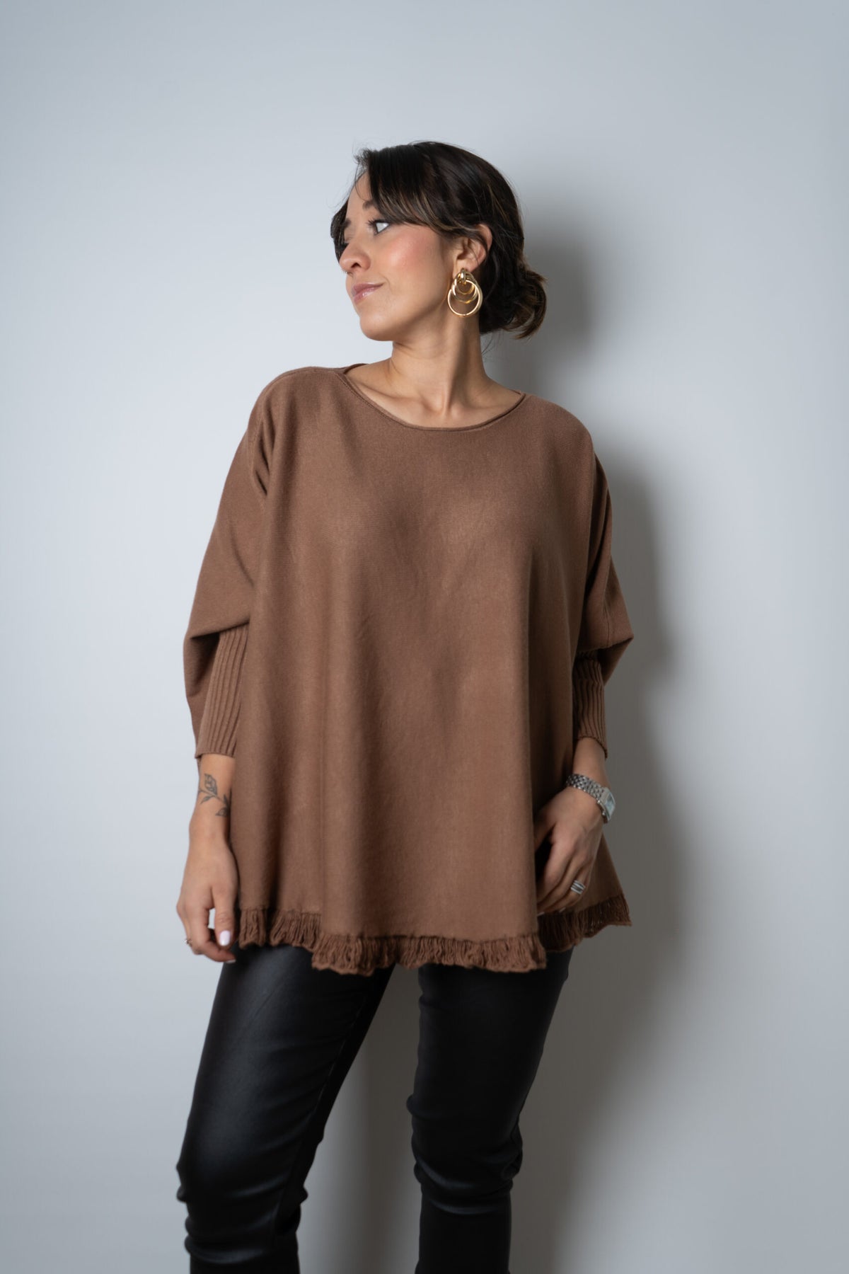 Sweater LORENZA - Café