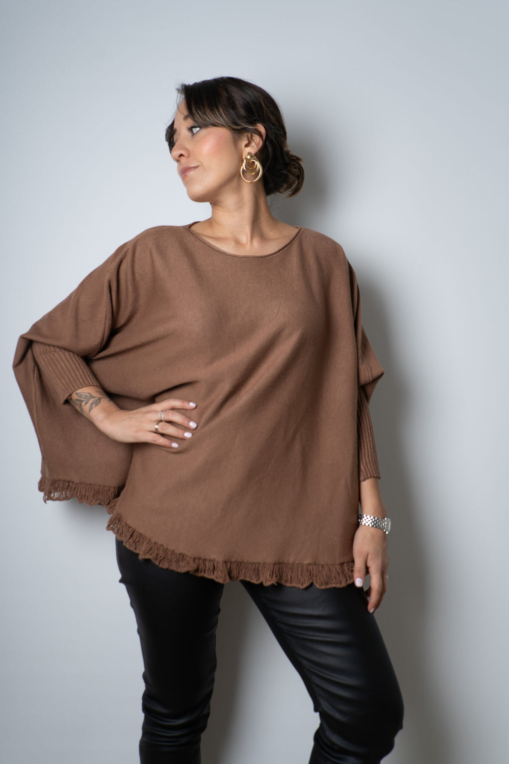 Sweater LORENZA - Café