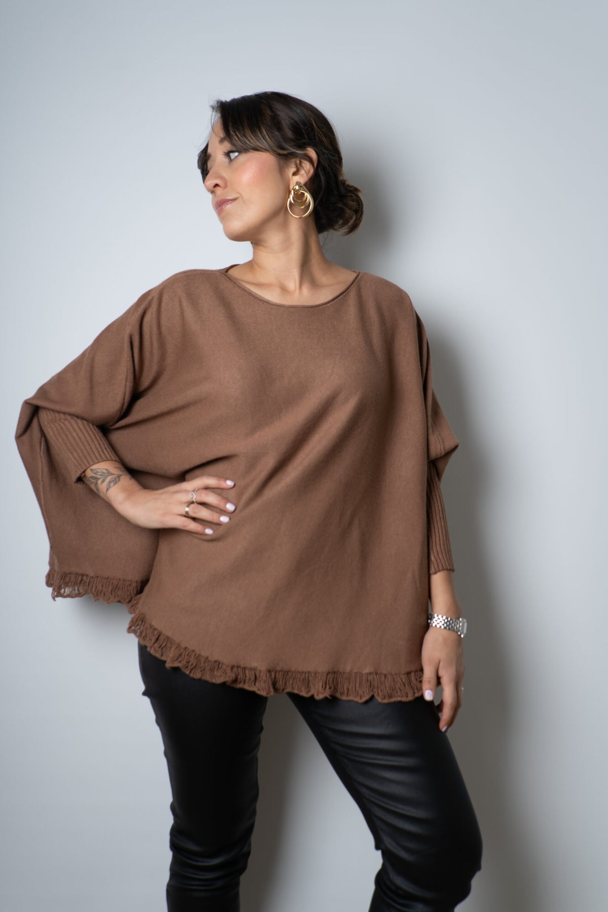 Sweater LORENZA - Café