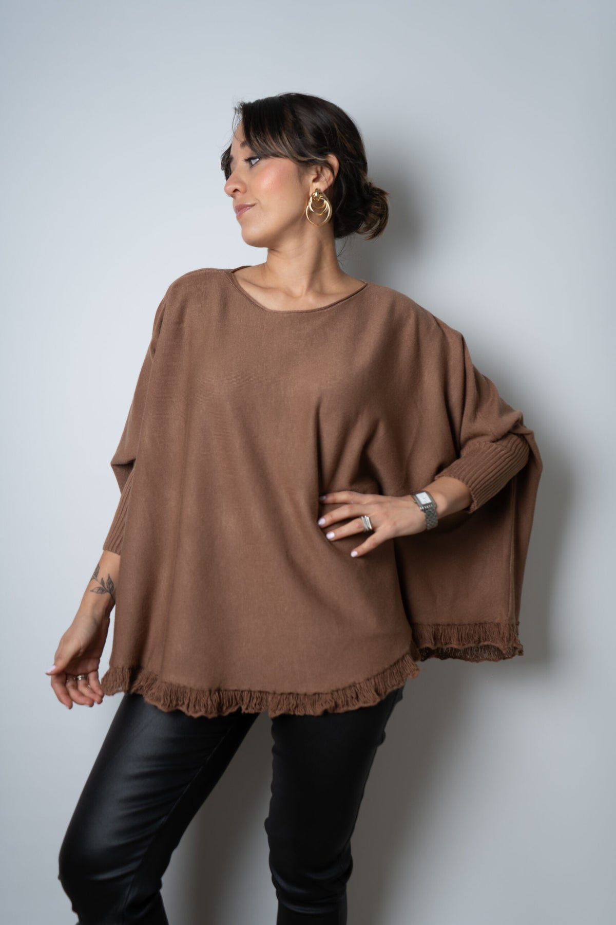 Sweater LORENZA - Café