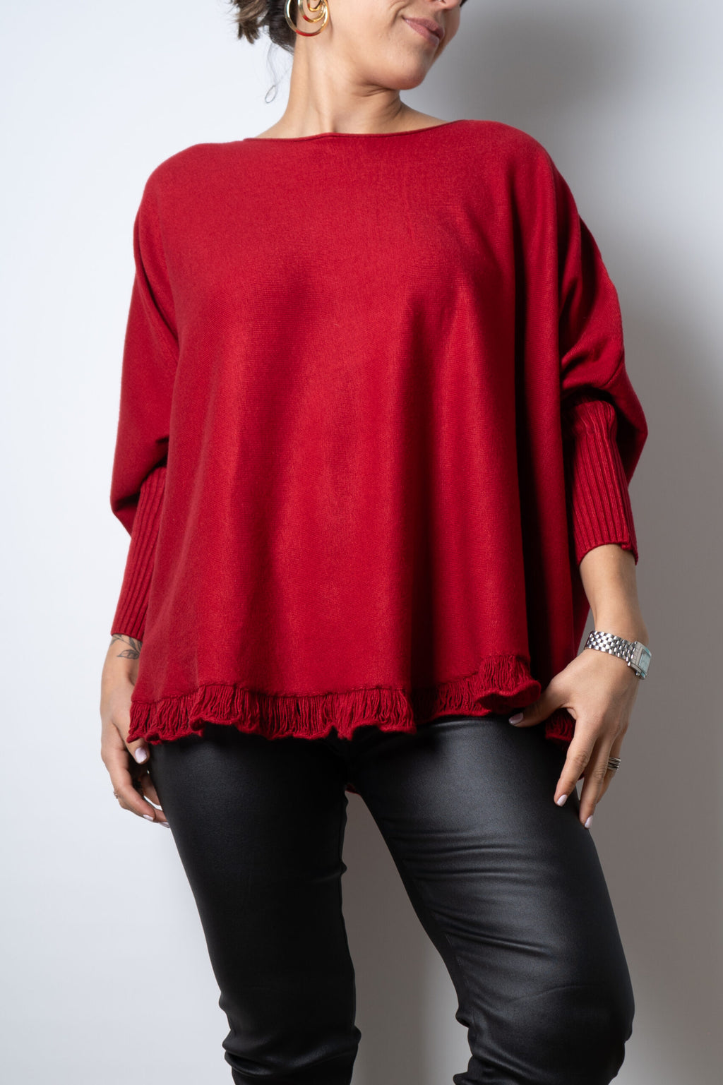 Sweater LORENZA - Rojo