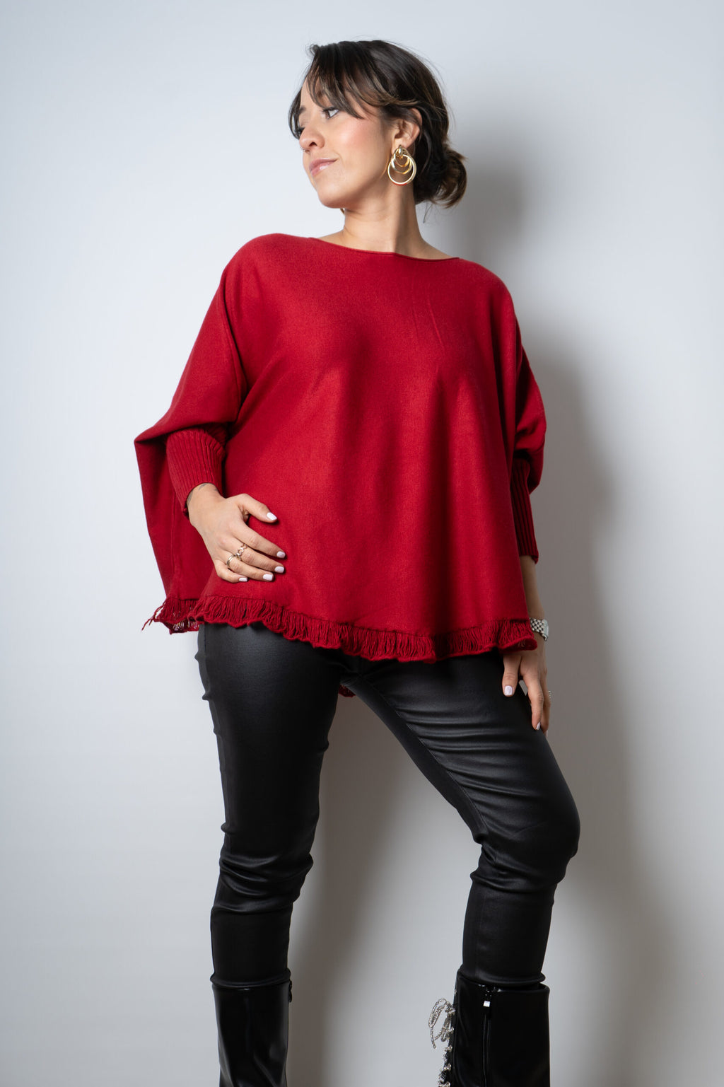 Sweater LORENZA - Rojo