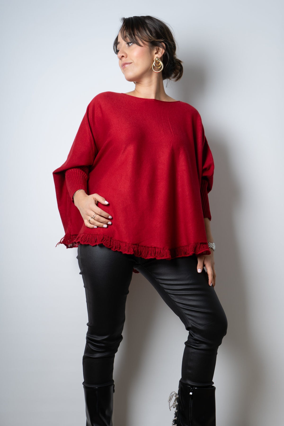 Sweater LORENZA - Rojo