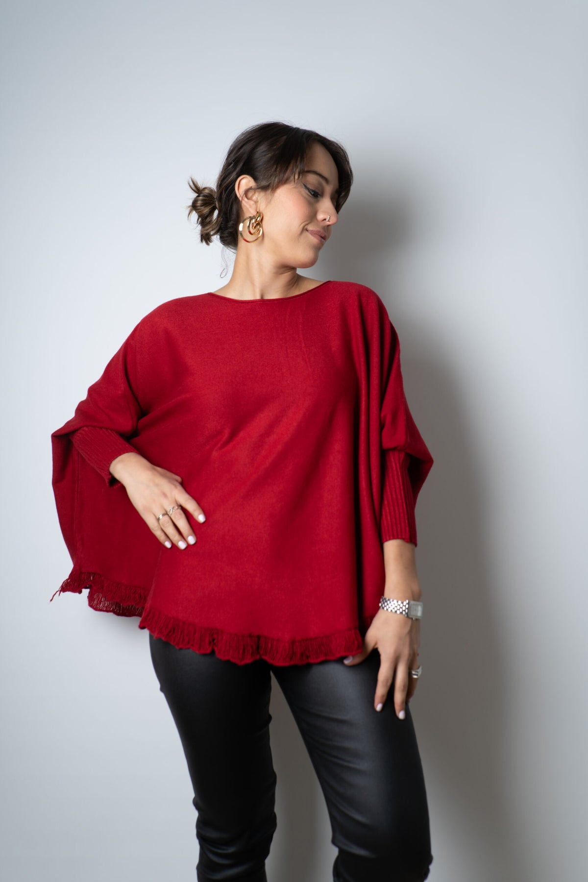 Sweater LORENZA - Rojo