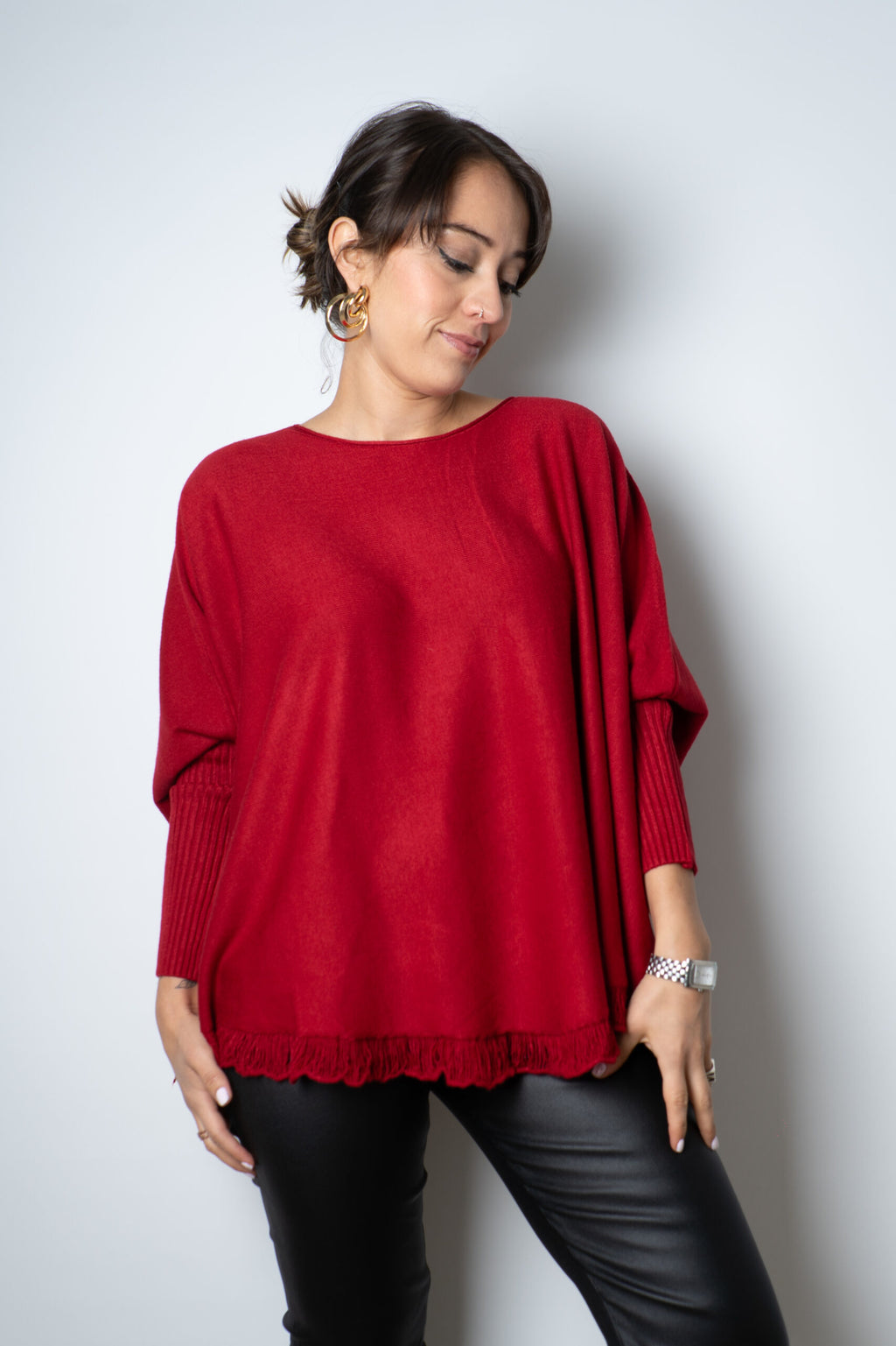 Sweater LORENZA - Rojo