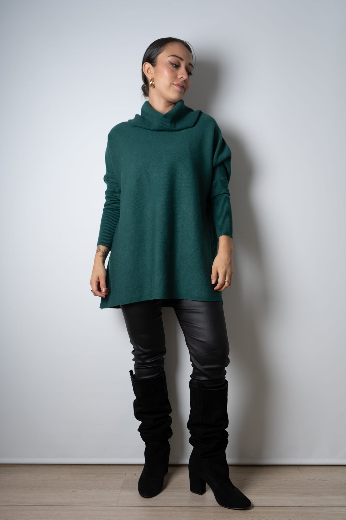 Sweater Jacinta - Verde Petroleo