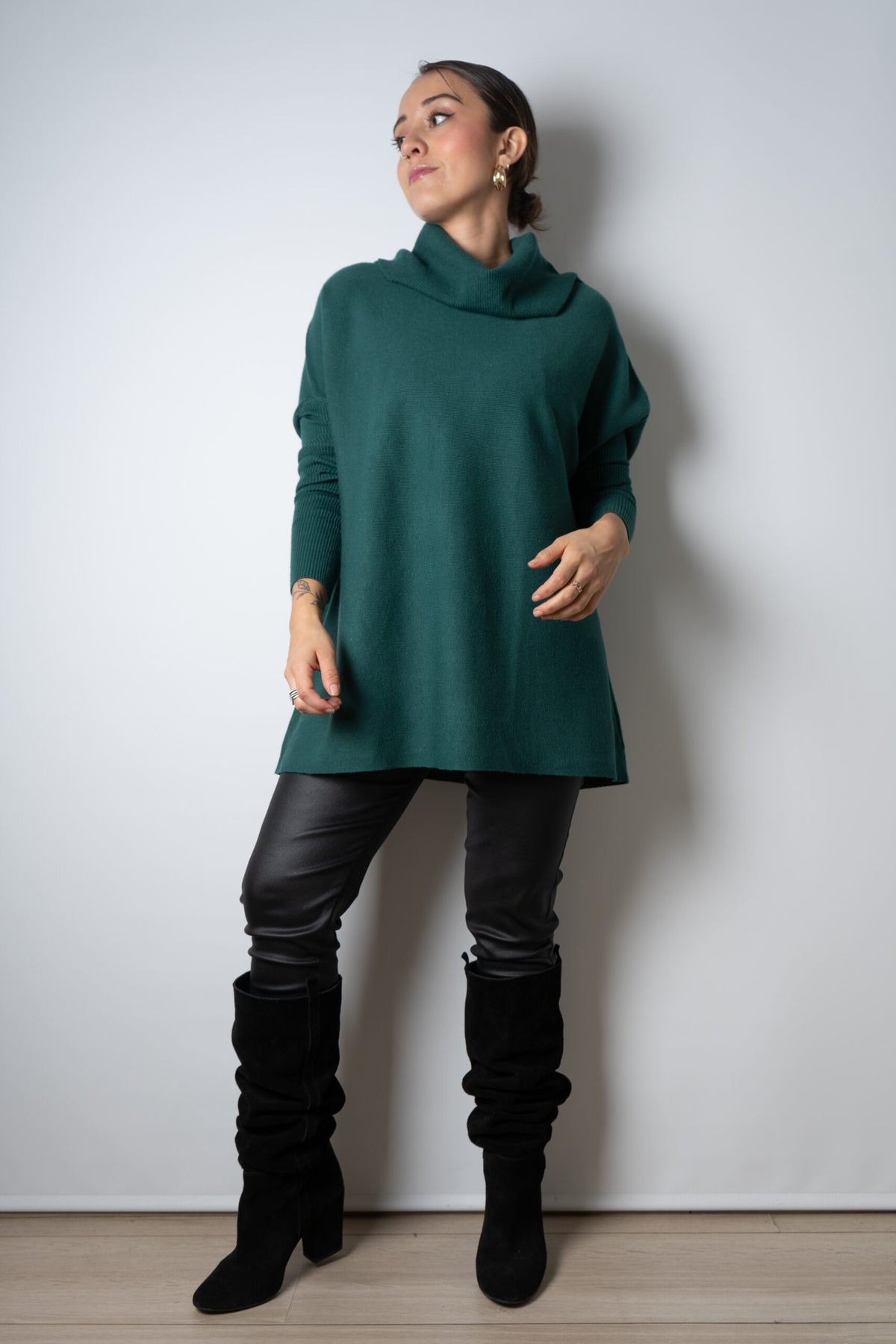 Sweater Jacinta - Verde Petroleo