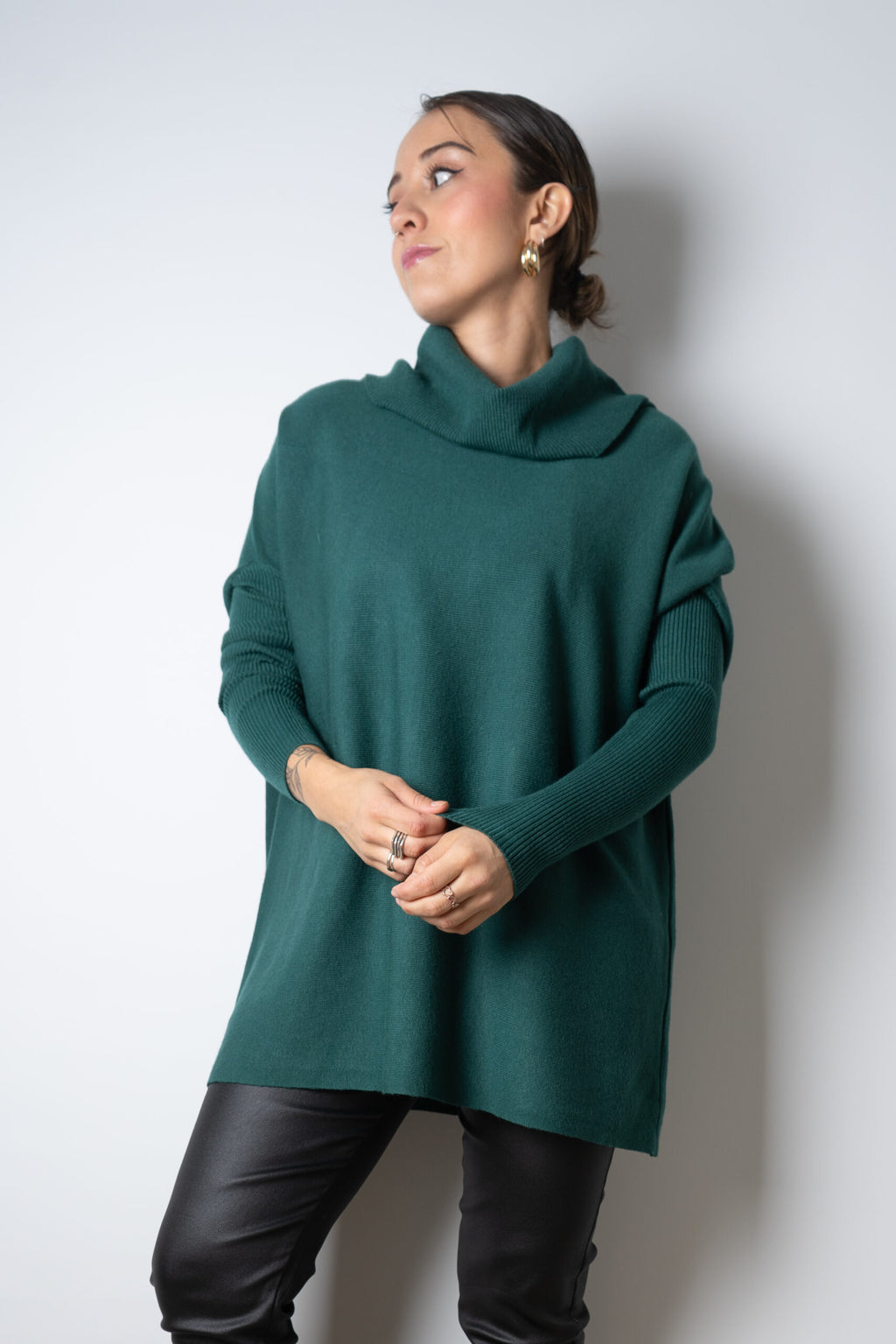 Sweater Jacinta - Verde Petroleo